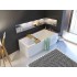 Ванна Kolo XWA1670000 SPLIT 170x90 см права
