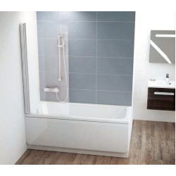 Шторка для ванни Ravak Chrome 7QL40100Z1 CVS1-80 L Transparent