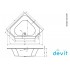 Ванна DEVIT Gredos 14514129 (145х145)