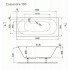 Ванна Villeroy and Boch O.NOVO BA180CAS2V-01 (180х80 см.)