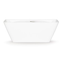Ванна окремостояча Paa Quadro VAQUA/00 160х75 см. Білий глянець