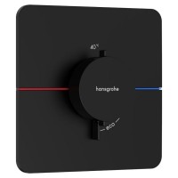 Термостат прихованого монтажу Hansgrohe ShowerSelect Comfort Q HighFlow, Matt Black (15588670)