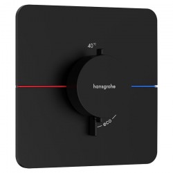Термостат прихованого монтажу Hansgrohe ShowerSelect Comfort Q HighFlow, Matt Black (15588670)