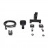 Змішувач для ванни Qtap Gemini (з душовим гарнітуром) QTGEM259GMB45684 Gunmetal Black PVD