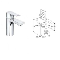 Kludi 482980565 Zenta SL 100 Змішувач д/раковини