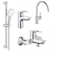 Набір змішувачів Grohe UA123225K3 Bauloop 4 в 1