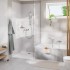 Grohe 1018140000 Cubeo Змішувач одноважільний для ванни з ручним душем, хром