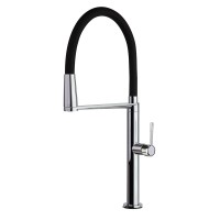 Змішувач для кухні Ramon Soler KITCHEN з гнучким висувним шлангом, хром (388801MA38E303469)