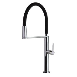 Змішувач для кухні Ramon Soler KITCHEN з гнучким висувним шлангом, хром (388801MA38E303469)
