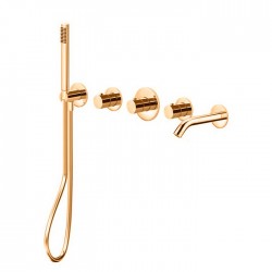 Термоста для ванни Paffoni Modular Box MDE001HGSP BRUSHED HONEY GOLD