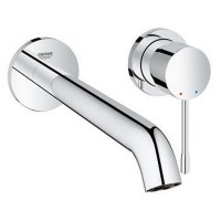 Змішувач для раковини Grohe Essence 19967001 на два отвори зі стіни L-Size
