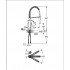 Grohe 31395DC0 EUROCUBE змішувач для кухні