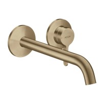 Змішувач для умивальника Axor One 220 прихованого монтажу, Brushed Bronze (48120140)