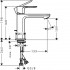 Hansgrohe Rebris S 72517000 Змішувач для раковини