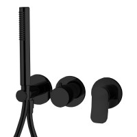 Змішувач для душу Fima Flo F3819WX8NS Black matt