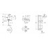 Набір змішувачів Grohe Eurosmart UA123244M0