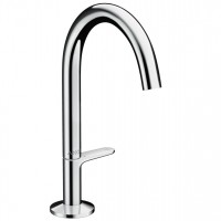 Змішувач для умивальника AXOR ONE Select 170 з донним клапаном push-open, хром (48020000)