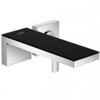 Змішувач для умивальника AXOR MyEdition 221 зі стіни, Chrome Black Glass (47060600)