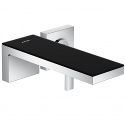Змішувач для умивальника AXOR MyEdition 221 зі стіни, Chrome Black Glass (47060600)