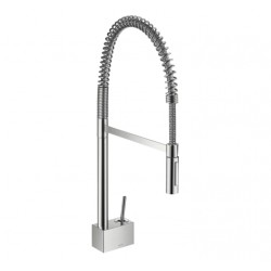Змішувач для кухні AXOR Starck 240 Semi-Pro, хром (10820000)