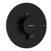 Термостат для душу Hansgrohe ShowerSelect Comfort S HighFlow, прихованого монтажу, Matt Black (15559670)