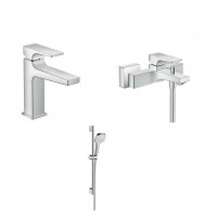 Hansgrohe 32507000+32540000+26584400 Набір змішувачів Metropol