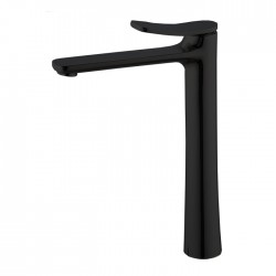 Змішувач для умивальника Fima Flo F3801/HNS Black matt