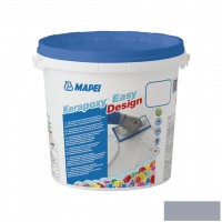 Затирка Mapei Kerapoxy Easy Design 0127 арктичний сірий 3кг.