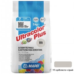 Затирка Mapei Ultracolor Plus 111 Сріблясто-сіра 5кг.