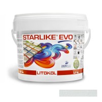 Затирка Litokol Starlike Evo 102 Біла крига 2.5кг.